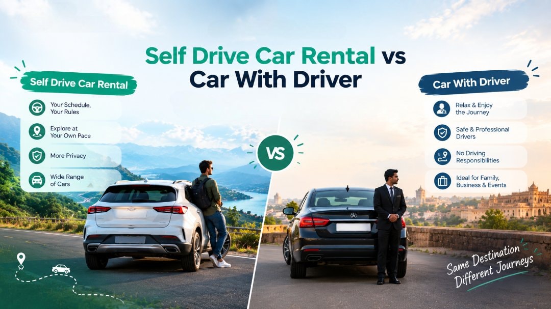 Self-Drive Car Rental vs. Car With Driver: What Should You Choose?
