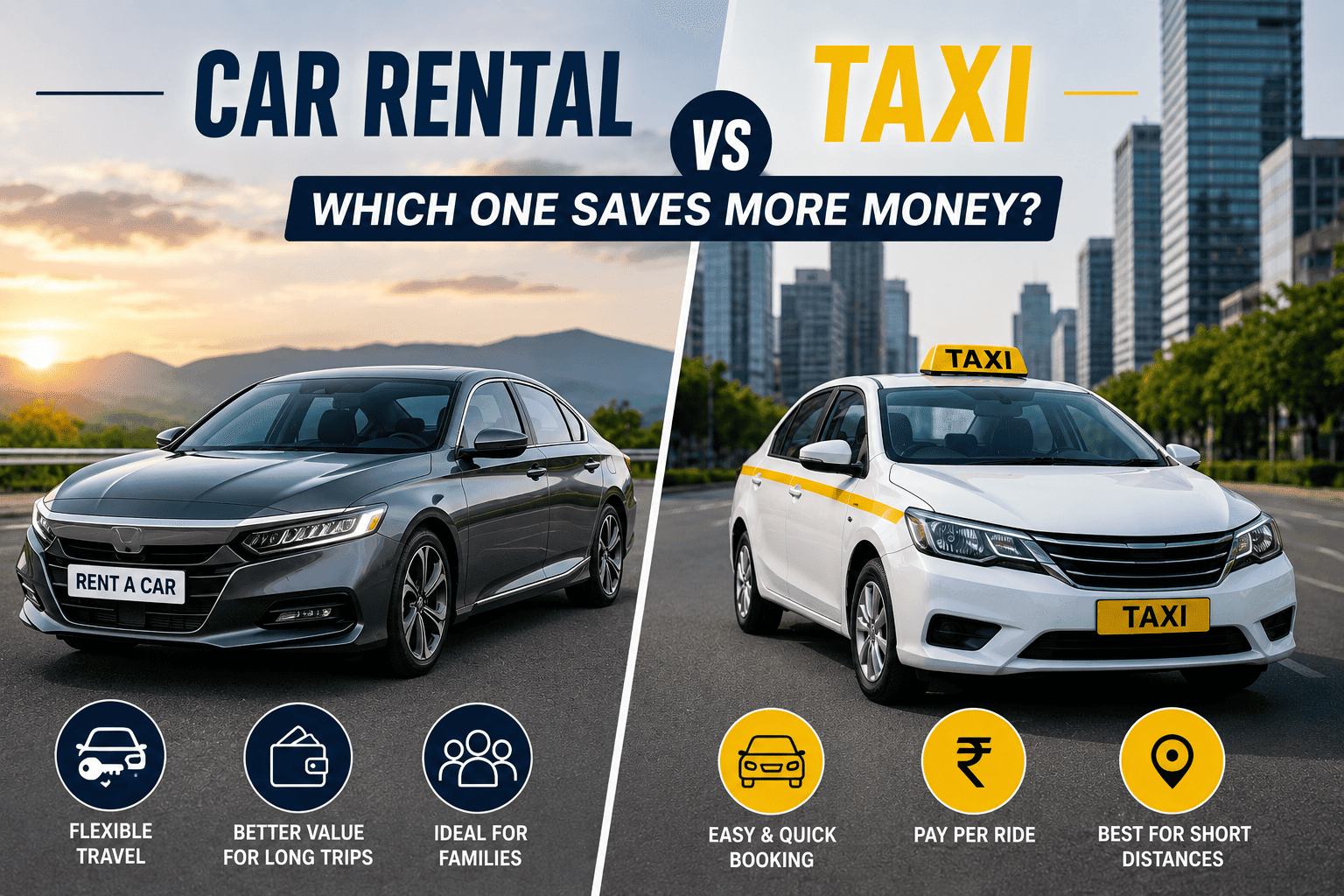 Car Rental vs Taxi: Which One Saves More Money? A Complete Cost Comparison Guide