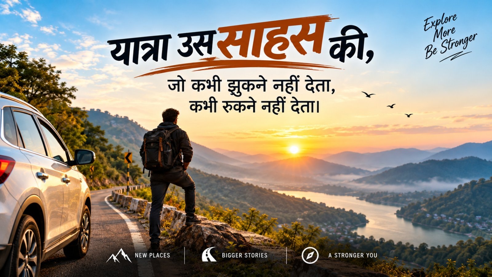 यात्रा उस साहस की,जो कभी झुकने नहीं देता