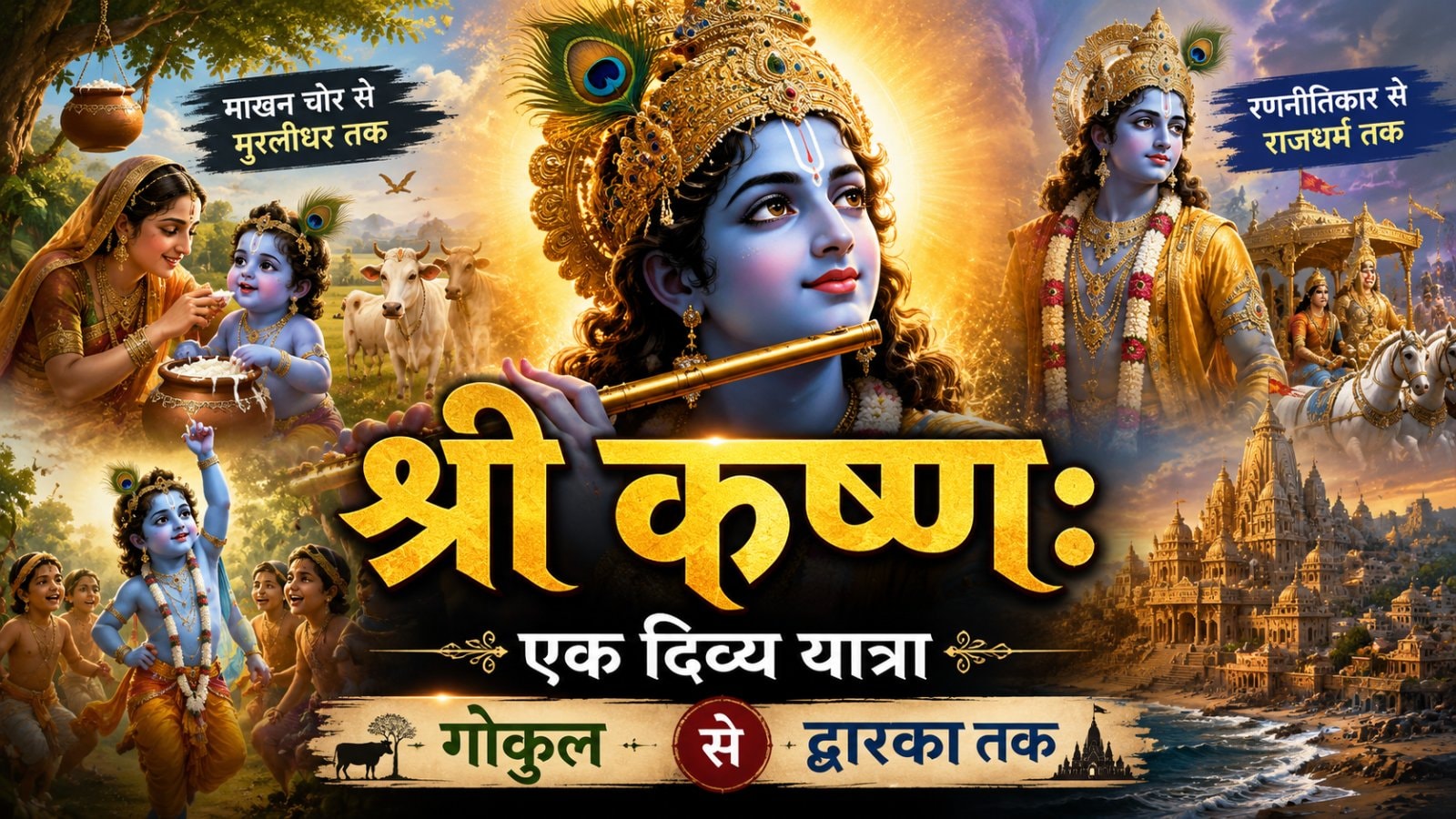 श्री कृष्ण: एक दिव्य यात्रा