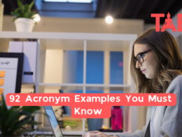 92 Acronym Examples You Must Know