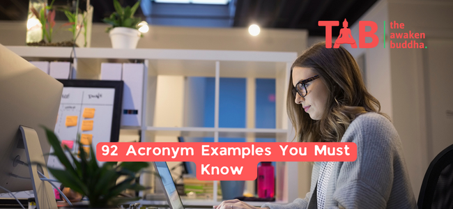 92 Acronym Examples You Must Know