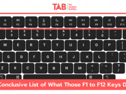 A Conclusive List Of What Those F1 To F12 Keys Do