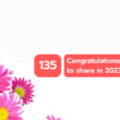 135 Congratulations Messages To Share In 2023