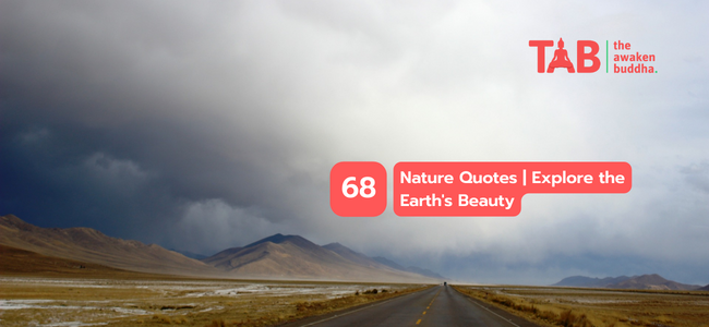 68 Nature Quotes | Explore The Earth'S Beauty