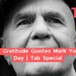 57 Gratitude Quotes Mark Your Day | Tab Special