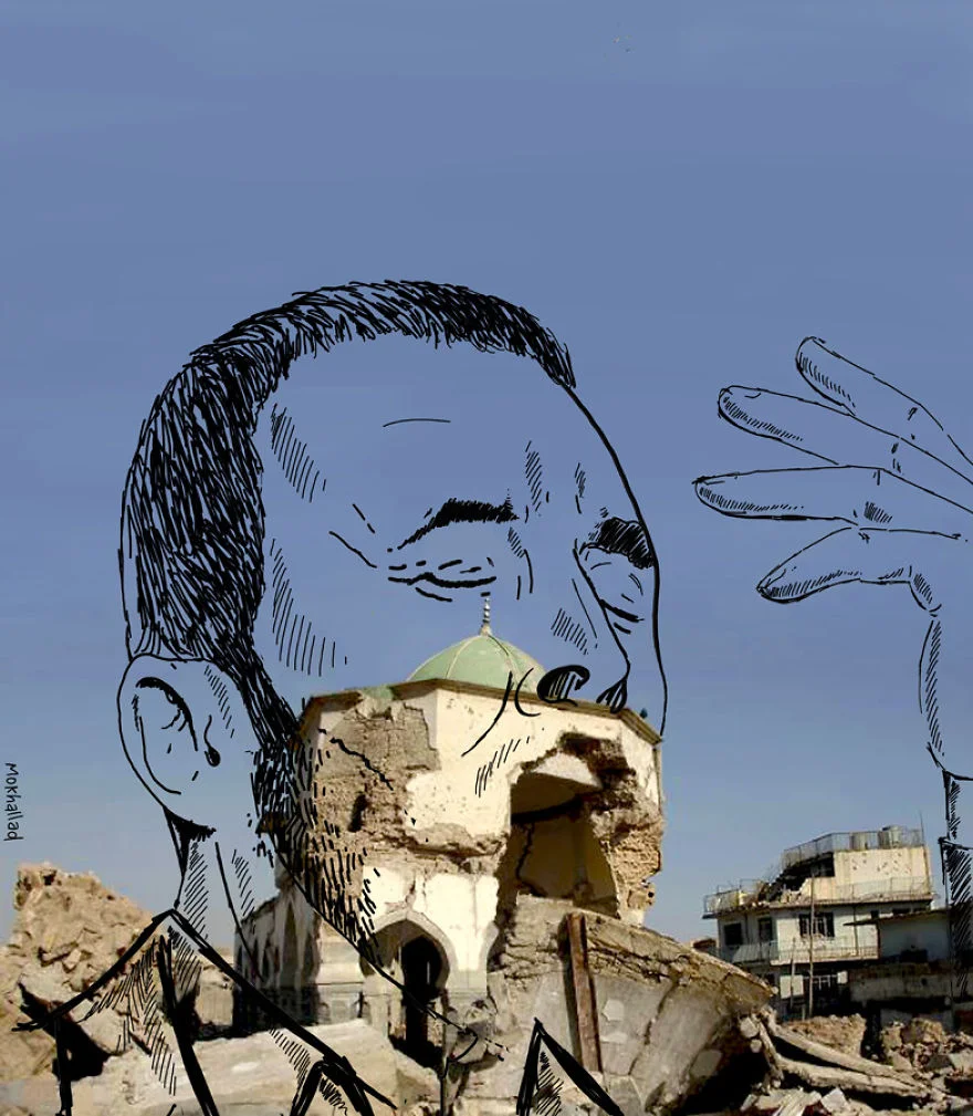 Artist Draws The Harsh Reality Of His Country Using Cartoon Characters