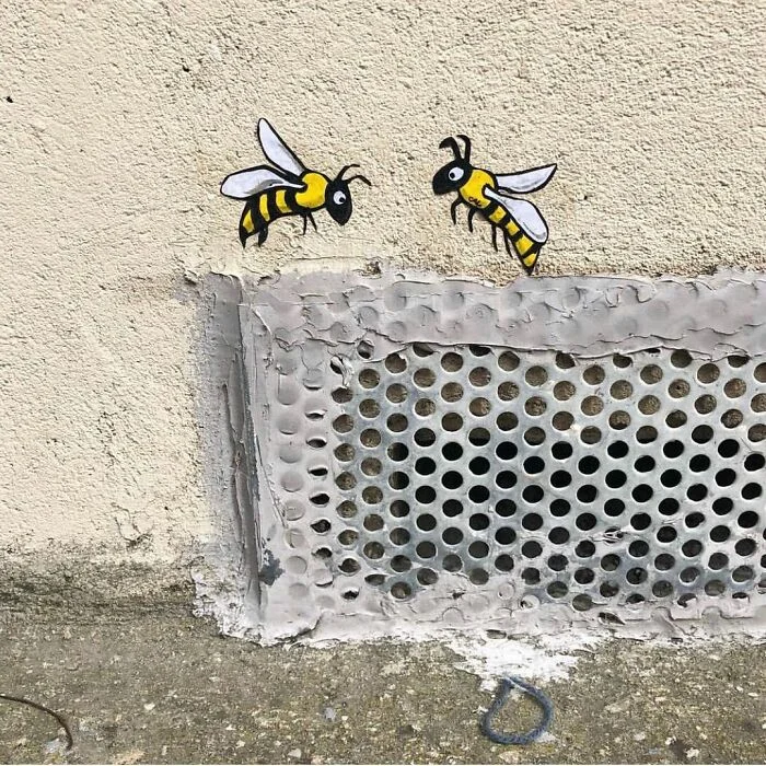 Artist’s 30 Genius Street Art Sums Up The Adventure In Urban Spaces