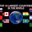 Top 10 Largest Countries In The World By Area